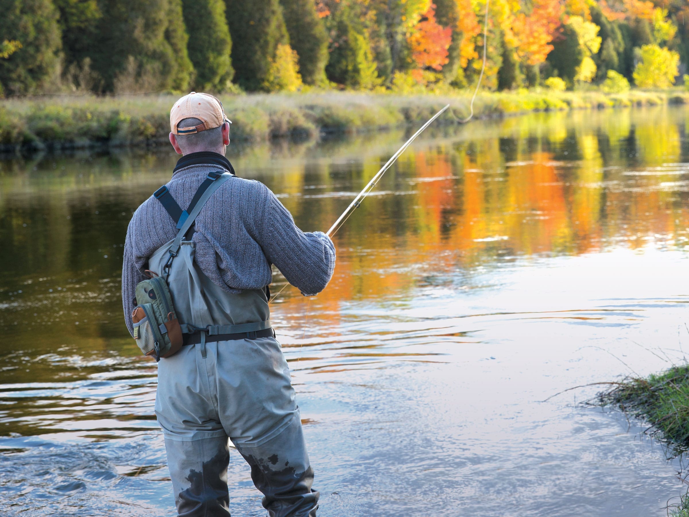 world class fishing for native trout, bass, and landlocked salmon
