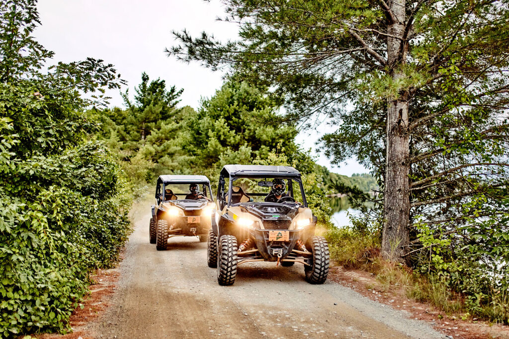 ATV riding in The Forks. ©VisitMaine.com