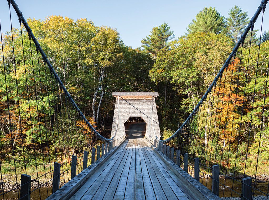 The Wire Bridge, New Portland