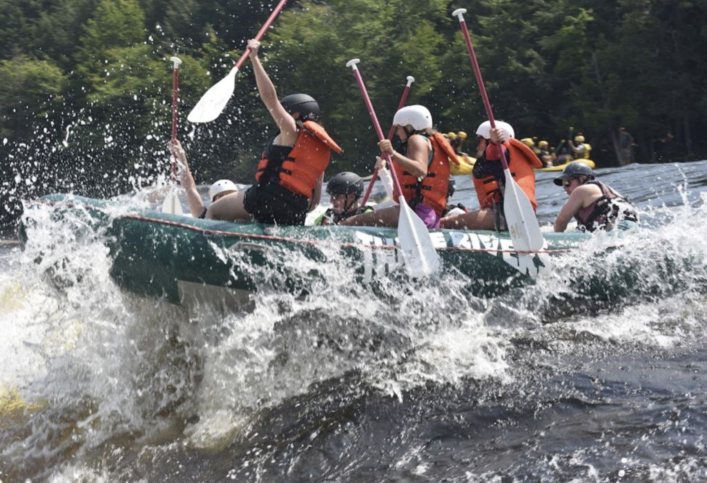 Rafting on the Dead River in Maine's Kennebec Valley