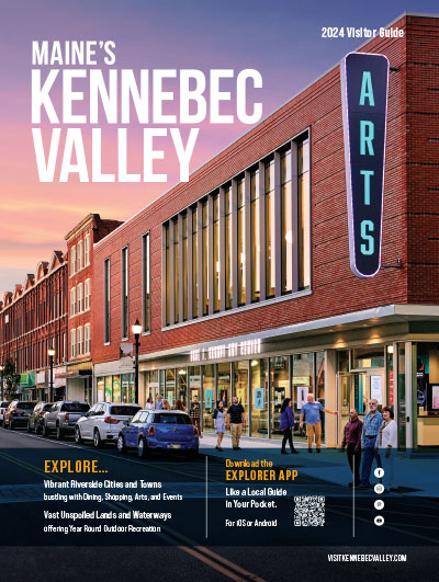 Maine's Kennebec Valley 2024 Explorer Visitor Guide Cover