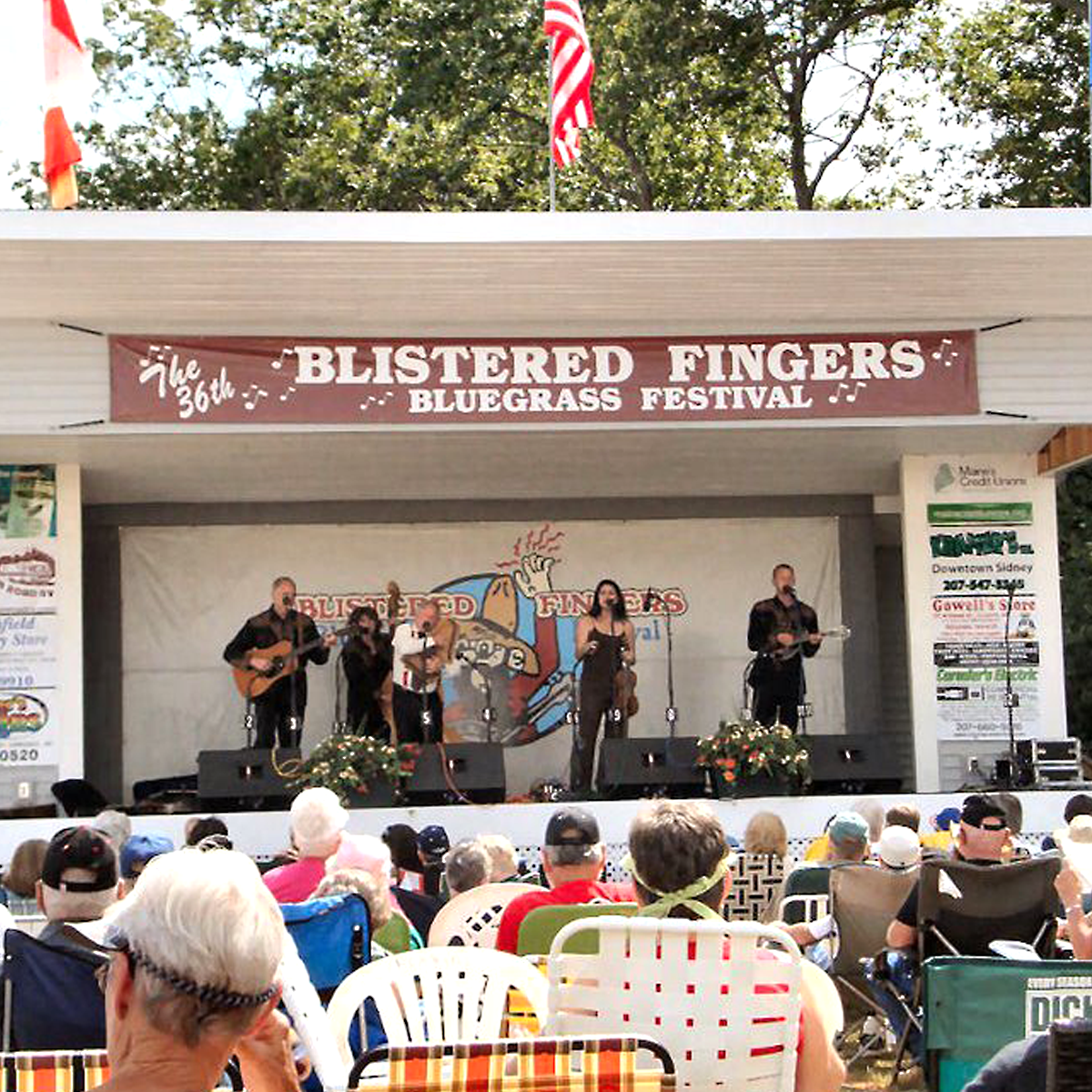 Blistered Fingers Family Bluegrass Festival MAINE KENNEBEC VALLEY