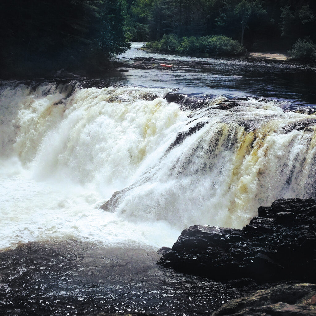 Grand Falls, on the Dead River, near West Forks, Maine's Kennebec Valley