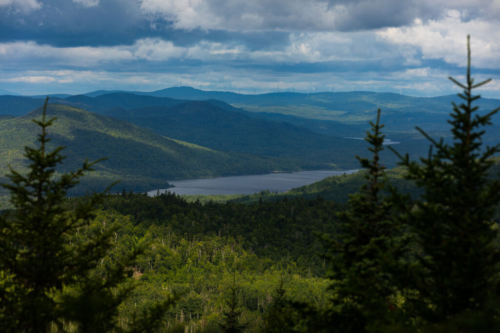 View of Holeb Public Lands from Coburn Mountain