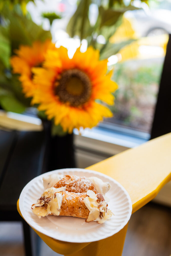 The Italian classic dessert at Waterville's Holy Canoli